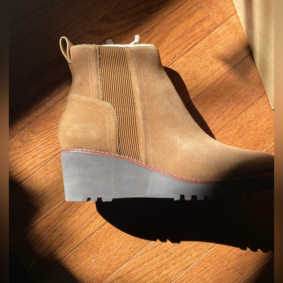 NWT Sanctuary Women's Engage Ankle Boot Suede Size 9 Color Acorn / Brown - Picture 8 of 11